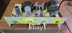 EICO HF 12 Integrated MONO TUBE Amplifier With Mullard Tubes & Original Manual