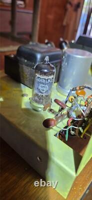 EICO HF 12 Integrated MONO TUBE Amplifier With Mullard Tubes & Original Manual
