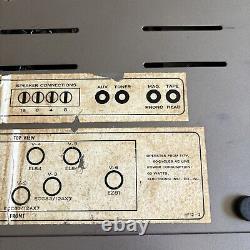 EICO Model HF-12 AC 6 Tube Audio High Fidelity 12 Watt Amplifier