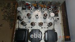 EICO ST 70 Tube integrated Amplifier with a Garrard AT 6 Turn Table
