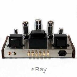 EL34 Single-ended Tube Amplifier Class A Integrated Amplifier Silver