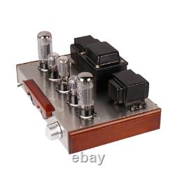 EL34 Vacuum Tube Amplifier Single Ended Integrated Stereo Class A Amp withVU Meter