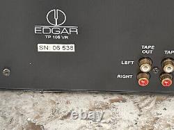 Edgar Integrated Valve Amplifier Art Deco Front Recently Serviced/Upgraded