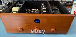 Edgar Integrated Valve Amplifier Art Deco Front Recently Serviced/Upgraded