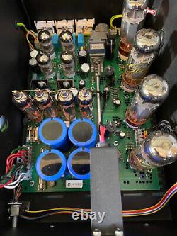 Edgar Integrated Valve Amplifier Art Deco Front Recently Serviced/Upgraded