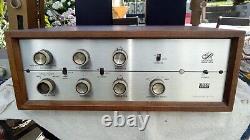 Eico 2080 Stereo Integrated Amplifier 7591A Tubes 80 Watts Tested & Works Great