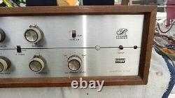 Eico 2080 Stereo Integrated Amplifier 7591A Tubes 80 Watts Tested & Works Great
