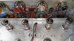 Eico 2080 Stereo Integrated Amplifier 7591A Tubes 80 Watts Tested & Works Great