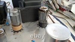 Eico 2080 Stereo Integrated Amplifier 7591A Tubes 80 Watts Tested & Works Great
