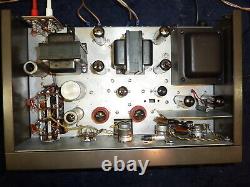 Eico HF81 stereo tube amplifier, integrated restored. US amp Vintage excellent