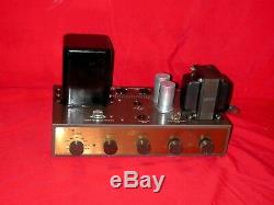 Eico HF-20 6L6 12AX7 5U4 Tube Integrated Amplifier