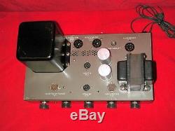 Eico HF-20 6L6 12AX7 5U4 Tube Integrated Amplifier