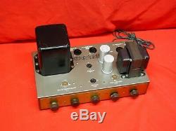 Eico HF-20 6L6 12AX7 5U4 Tube Integrated Amplifier