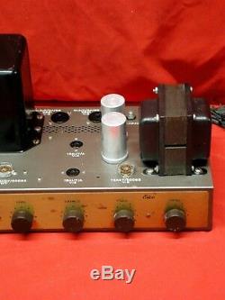 Eico HF-20 6L6 12AX7 5U4 Tube Integrated Amplifier