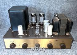 Eico HF-20 Mono Integrated Hifi Audio 6L6GC Tube 20-Watt Power Amplifier 1958