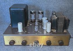 Eico HF-20 Mono Integrated Hifi Audio 6L6GC Tube 20-Watt Power Amplifier 1958