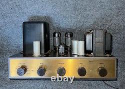 Eico HF-20 Mono Integrated Hifi Audio 6L6GC Tube 20-Watt Power Amplifier 1958