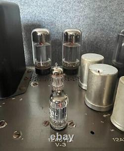 Eico HF-20 Mono Integrated Hifi Audio 6L6GC Tube 20-Watt Power Amplifier 1958