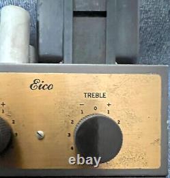 Eico HF-20 Mono Integrated Hifi Audio 6L6GC Tube 20-Watt Power Amplifier 1958