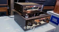 Eico HF-81 EL84 Integrated Stereo Tube Amplifier with HFT-90 Tuner SEE DEMO