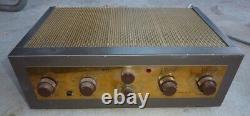 Eico HF 81 integrated tube amplifier EL84 US restored, upgraded vintage, stereo