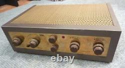 Eico HF 81 integrated tube amplifier EL84 US restored, upgraded vintage, stereo