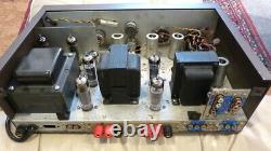 Eico HF 81 integrated tube amplifier EL84 US restored, upgraded vintage, stereo