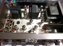 Eico HF 81 integrated tube amplifier EL84 US restored, upgraded vintage, stereo