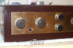 Eico Hf-81 Vacuum Tube Stereo Integrated Amplifier Proserviced Matched Resistors