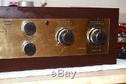 Eico Hf-81 Vacuum Tube Stereo Integrated Amplifier Proserviced Matched Resistors
