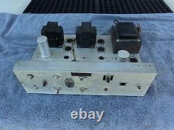 Eico Model 2050 Stereo Integrated 7591 Tube Amplifier Transformers Shown Good