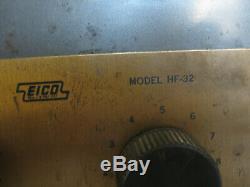 Eico Mono Tube Amplifier Hf-32 / El-84 30 Watts Factory Wired