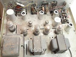Eico ST40 Vintage Tube Integrated Amplifier Estate Item Rough Needs Restoration