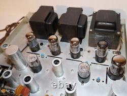 Eico ST70 Stereo Integrated Tube Amplifier with 9 Eico Tubes