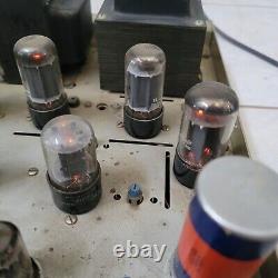Eico ST-70 Model Stereo Integrated Tube Amp Amplifier, For parts/repair