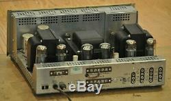 Extremely Rare Vintage H. H. Scott 272 Tube Integrated Amplifier Fully Serviced