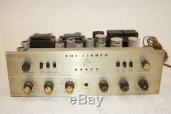 FISHER INTEGRATED STEREO TUBE INTEGRATED AMPLIFIER X-202-B for Parts or Repair