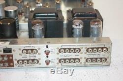 FISHER INTEGRATED STEREO TUBE INTEGRATED AMPLIFIER X-202-B for Parts or Repair