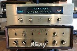 FISHER KX-200 TUBE Integrated Amplifier With FISHER KM-60 FM MULTIPLEX TUNER