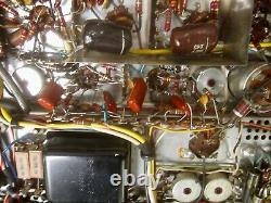 FISHER X-202-B Integrated 7591 Tube Amp restored, walnut cabinet