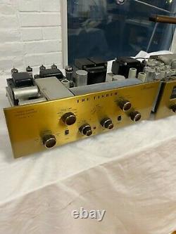 Fisher 101 Stereo Tube Integrated Amplifier Tuner & MPX X-101 101-R MPX-100