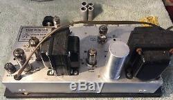 Fisher 510-ST Vintage Stereo Preamp WithTube Mono Amplifier EL84 (6BQ5)