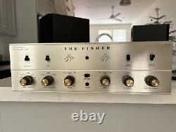 Fisher KX100 Integrated Amplifier Tested Works Needs Service Very Clean No Tubes
