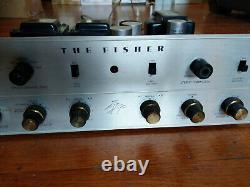 Fisher KX-200 Tube Integrated Amplifier with Phono Works, Needs Tubes