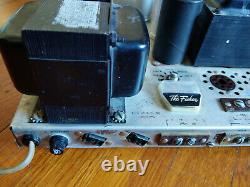 Fisher KX-200 Tube Integrated Amplifier with Phono Works, Needs Tubes
