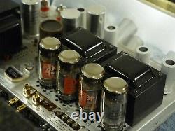 Fisher KX-200 Vacuum Tube Integrated Amplifier, Clean, Excellent with Wood case