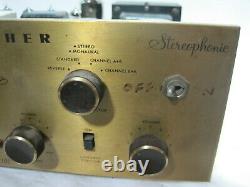 Fisher Model X-101 Integrated Tube Amplifier==EL84 Outputs