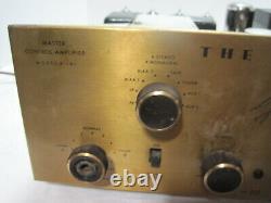 Fisher Model X-101 Integrated Tube Amplifier==EL84 Outputs