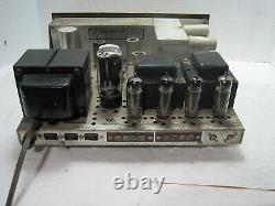 Fisher Model X-101 Integrated Tube Amplifier==EL84 Outputs