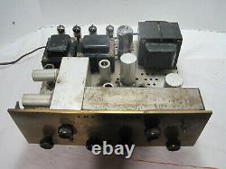 Fisher Model X-101 Integrated Tube Amplifier==EL84 Outputs